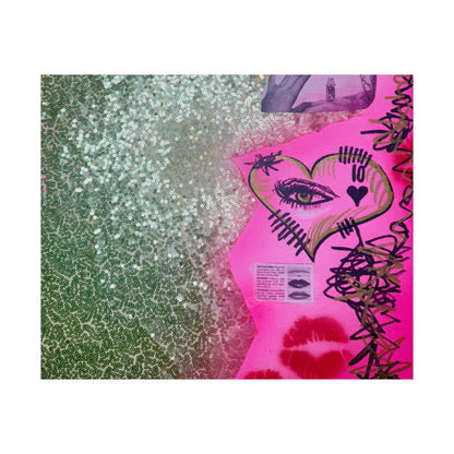 "glitter gloss" airbrush horizontal print