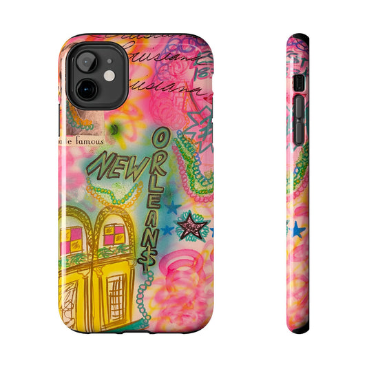 "new orleans, la" airbrush iPhone case