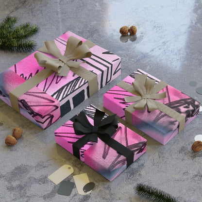 "onyx cheetah" airbrush wrapping paper
