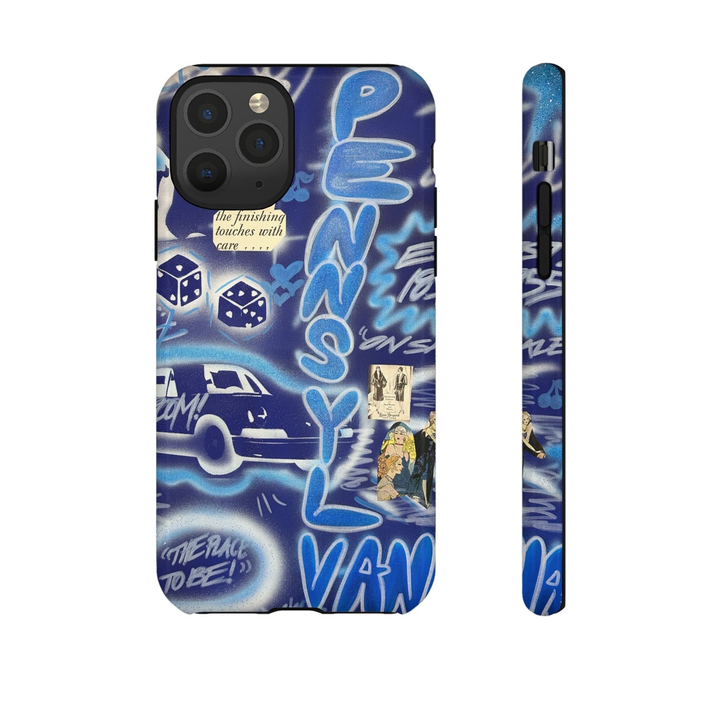 "state college, pa" airbrush iPhone case
