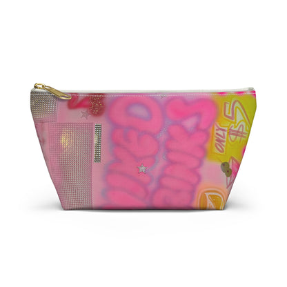 "mixed drinks" airbrush makeup pouch