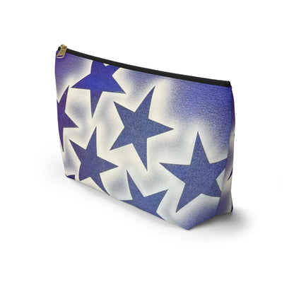 "frosted galaxy" airbrush makeup pouch