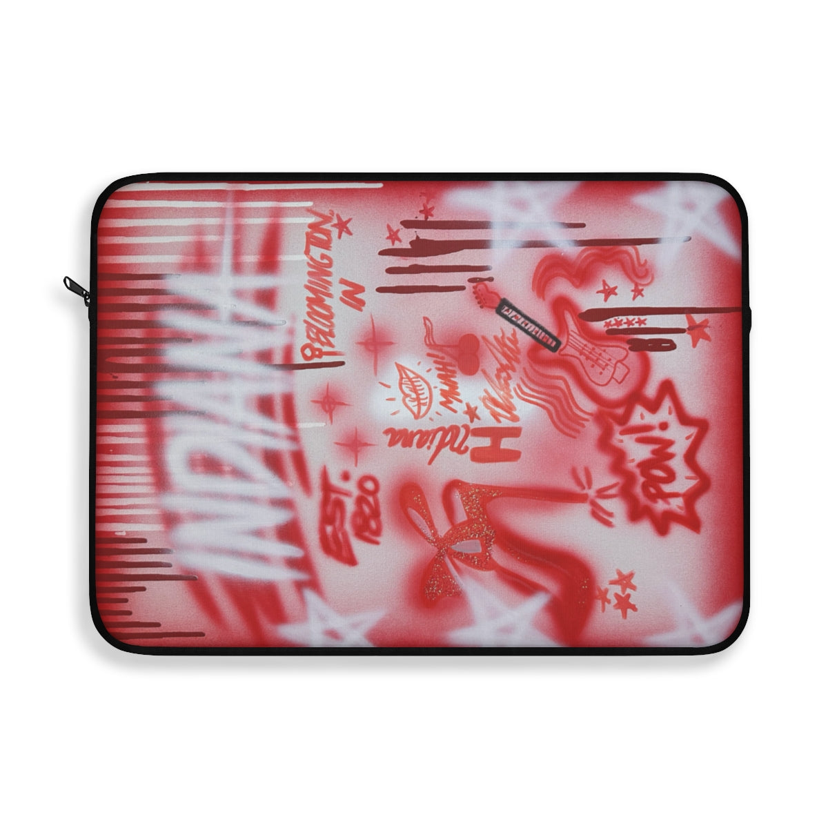 "indiana" airbrush laptop sleeve