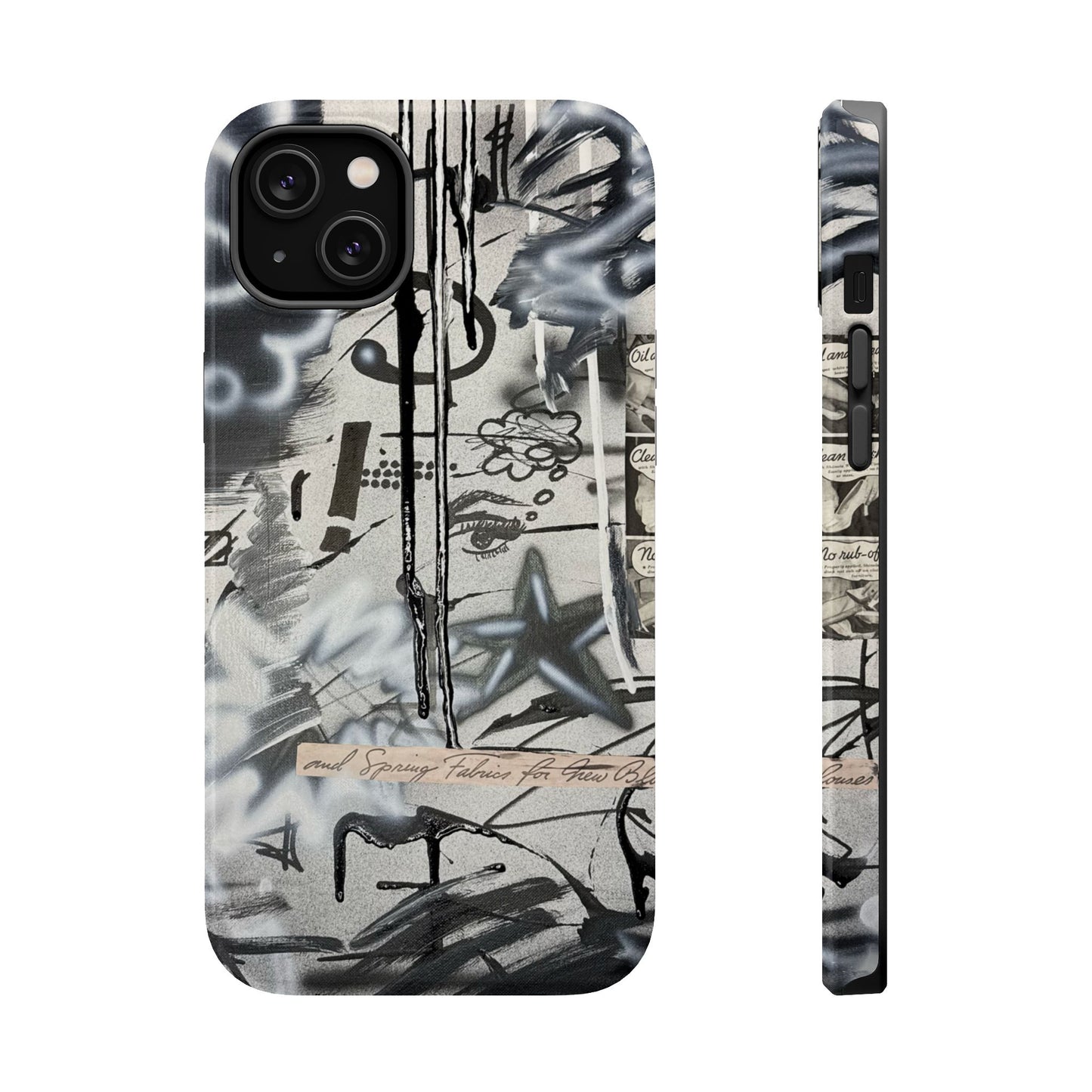 MagSafe "monochrome mood" airbrush iPhone case