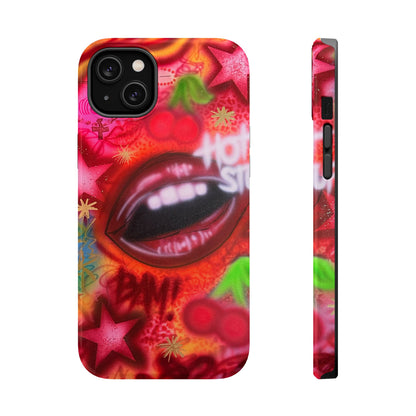 MagSafe "hot stuff" airbrush iPhone case