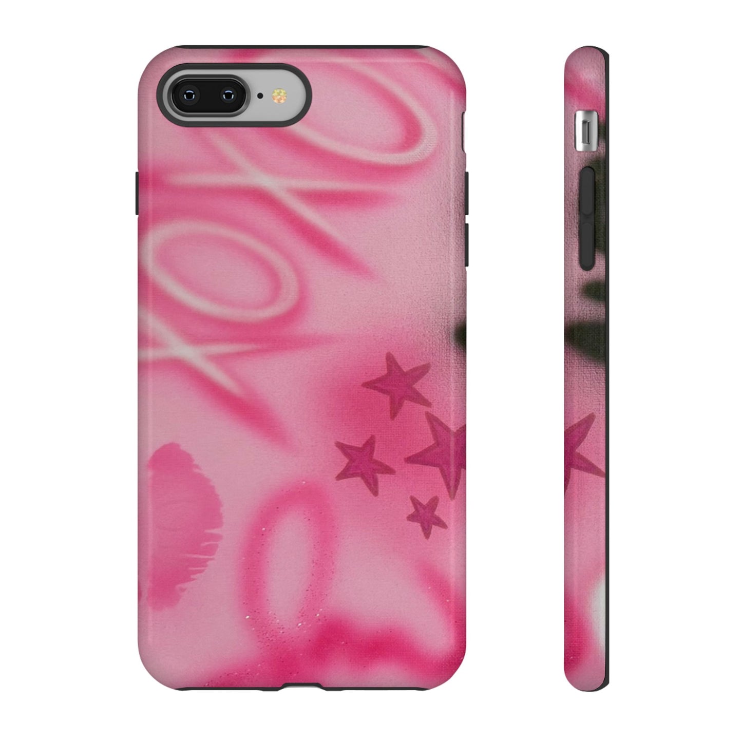 "perfectly pink" airbrush iPhone case
