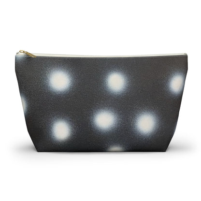 "coconut noir polka dot" airbrush makeup pouch