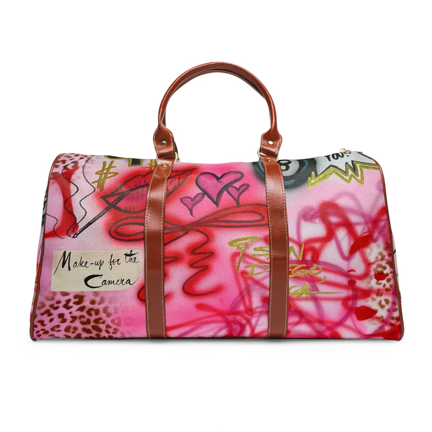 "IT GIRL" airbrush waterproof travel bag