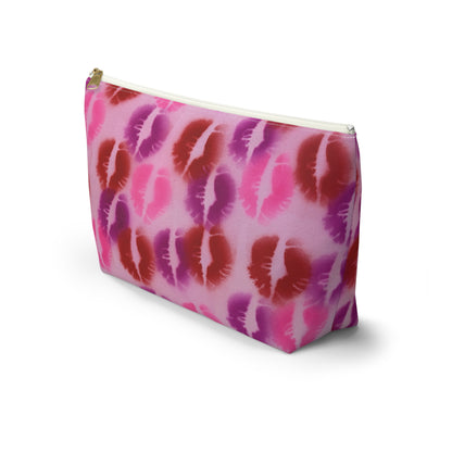 "mwah!" airbrush makeup pouch