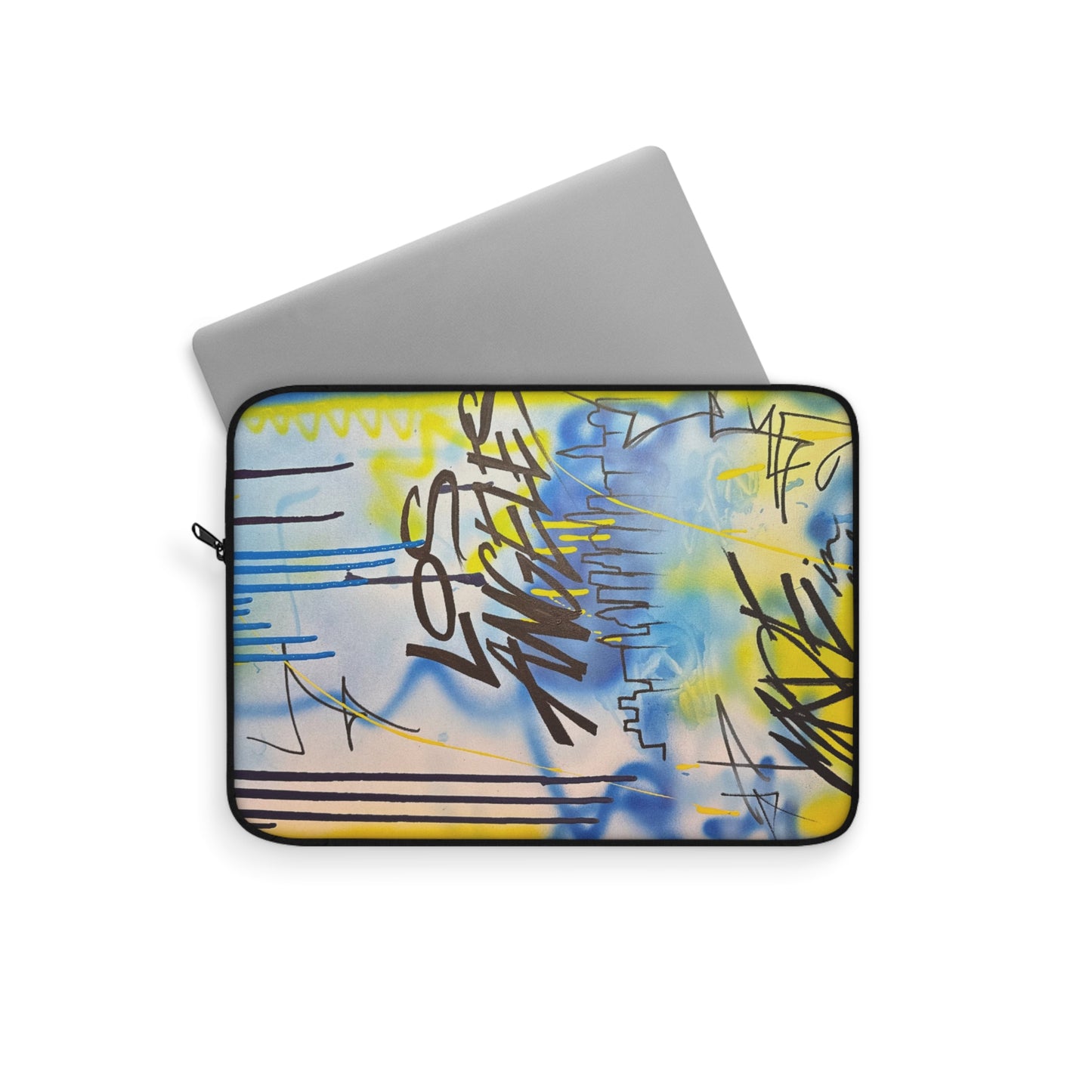 "los angeles" airbrush laptop sleeve