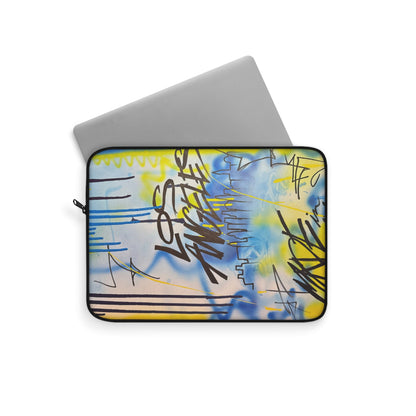 "los angeles" airbrush laptop sleeve