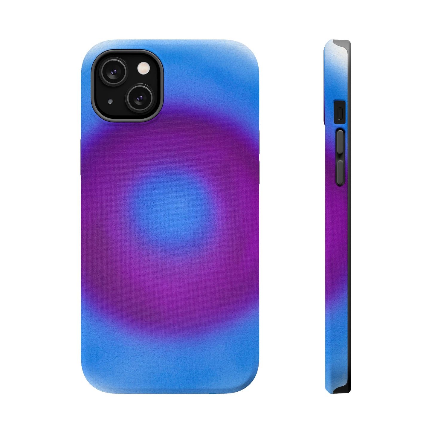 MagSafe "grape soda aura" airbrush iPhone case