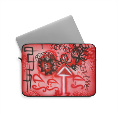 "san diego" airbrush laptop sleeve