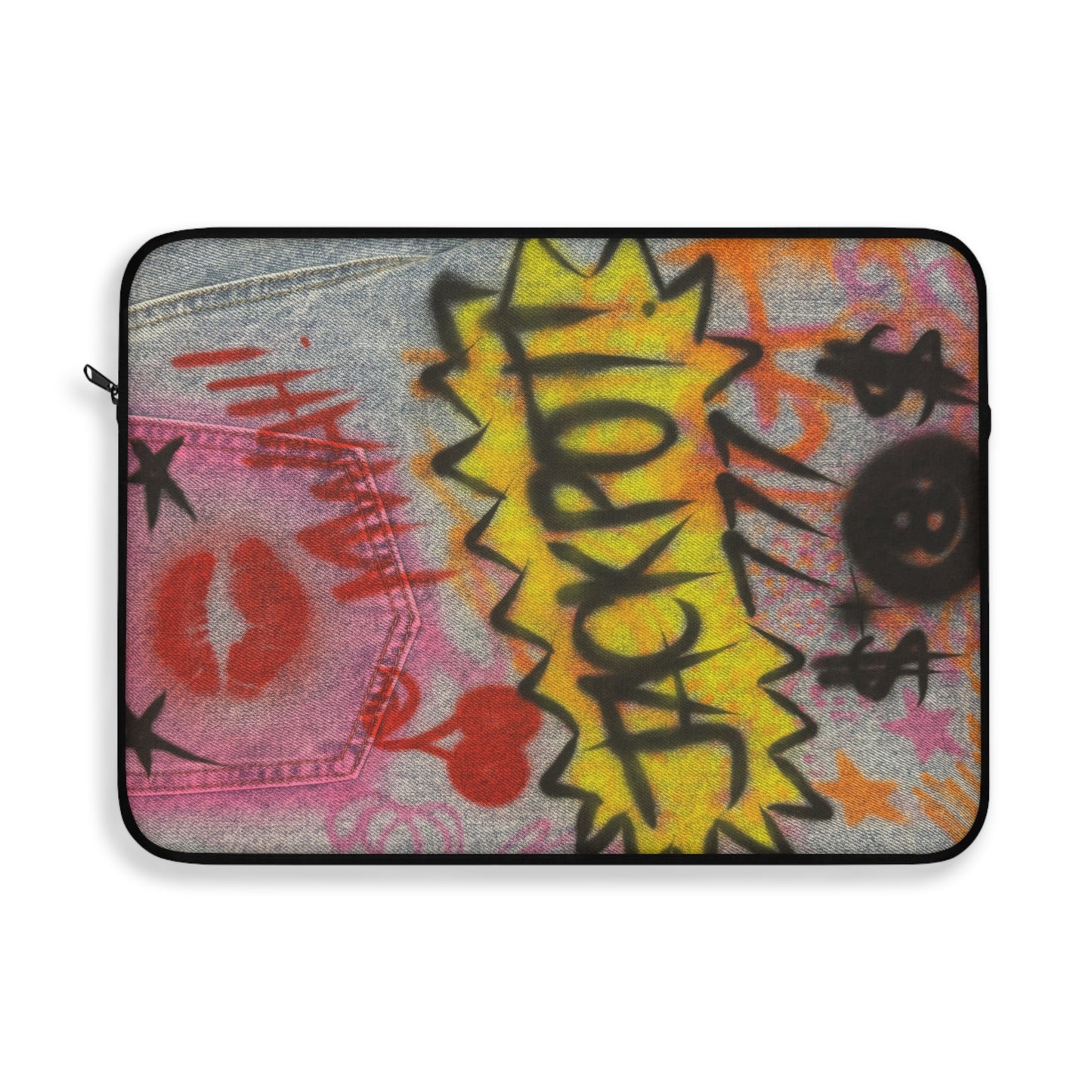 "JACKPOT!" airbrush laptop sleeve