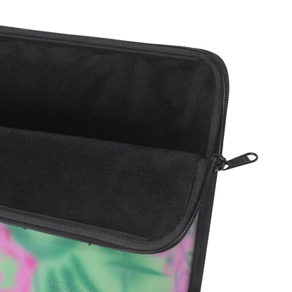 "matcha!" airbrush laptop sleeve
