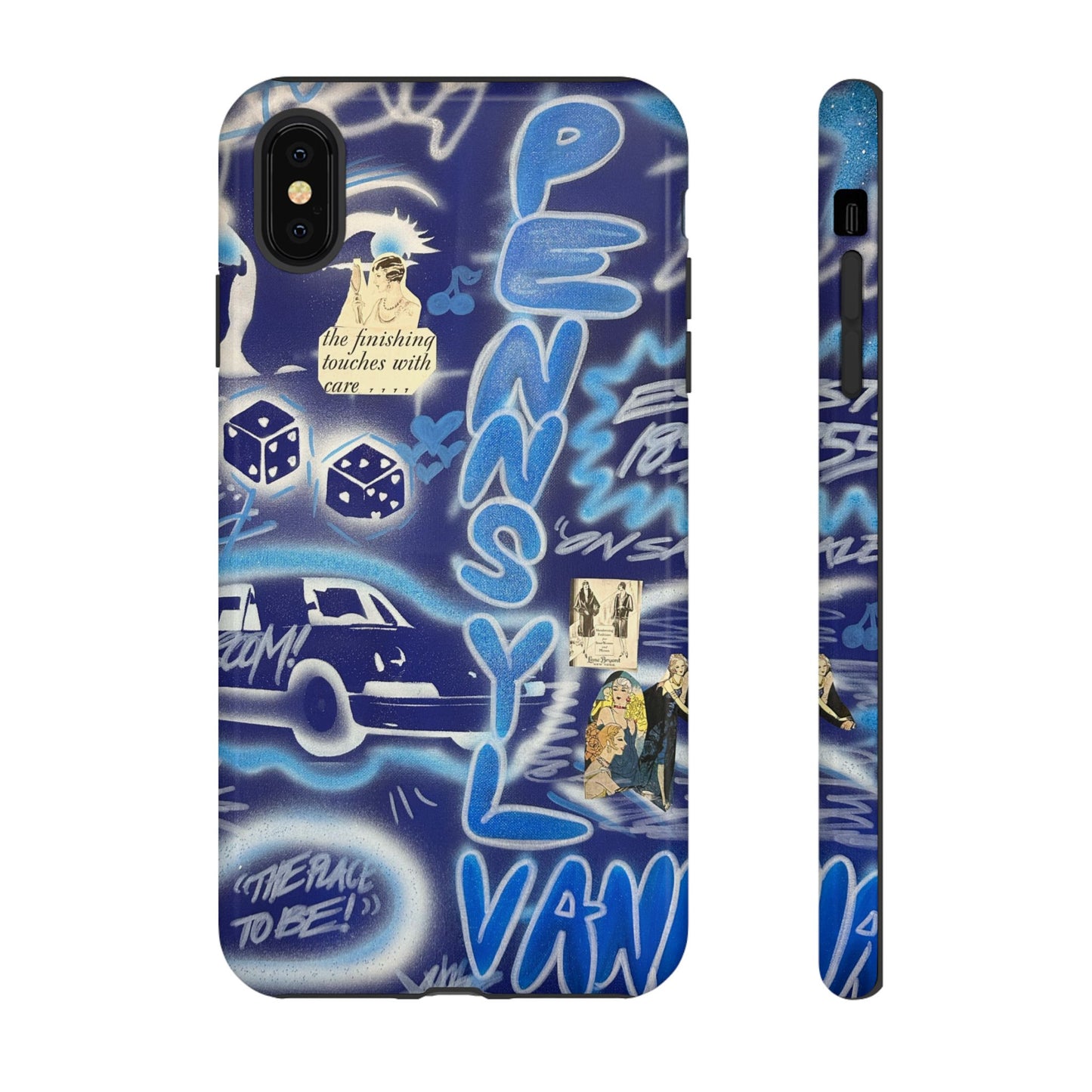 "state college, pa" airbrush iPhone case