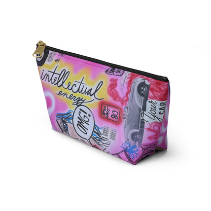 "intellectual energy" airbrush makeup pouch