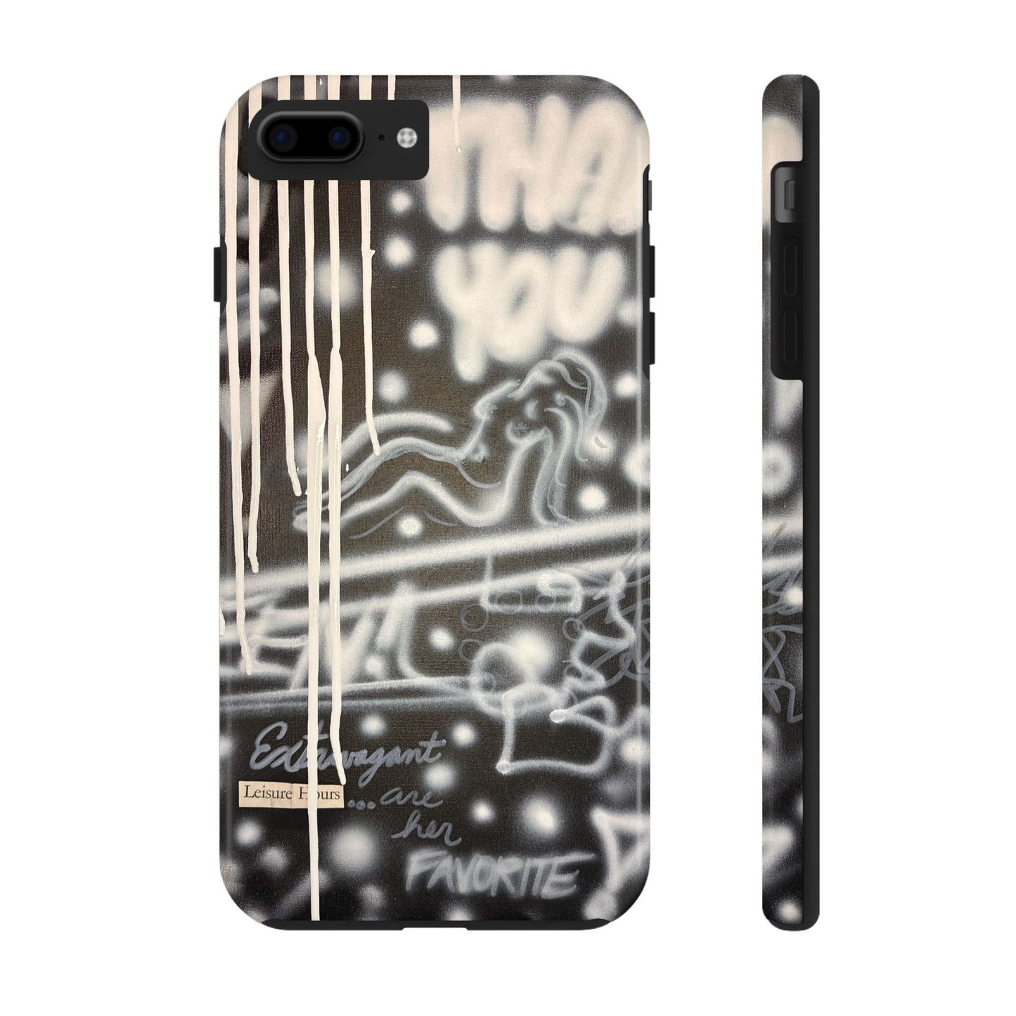 "extravagant leisure" airbrush iPhone case