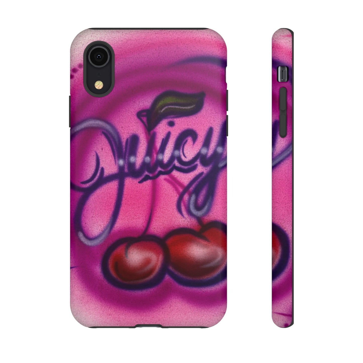 "juicy" airbrush iPhone case