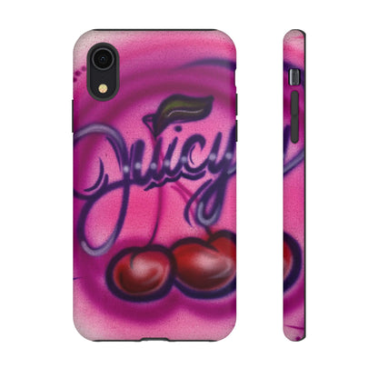 "juicy" airbrush iPhone case