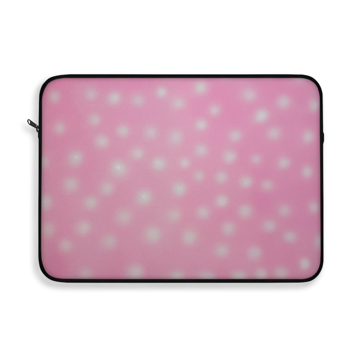 "strawberry swirl polka dot" airbrush laptop sleeve