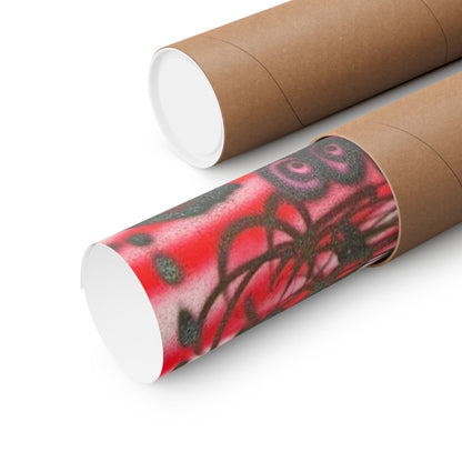 "lucky you!" airbrush horizontal print