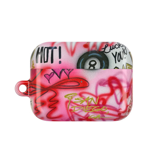 "IT girl" airbrush airpod cases
