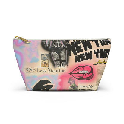 "new york, new york" airbrush makeup pouch