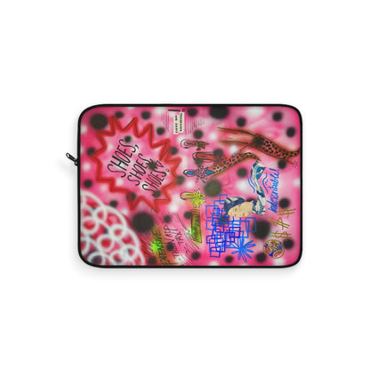 "indescribable cost" airbrush laptop sleeve