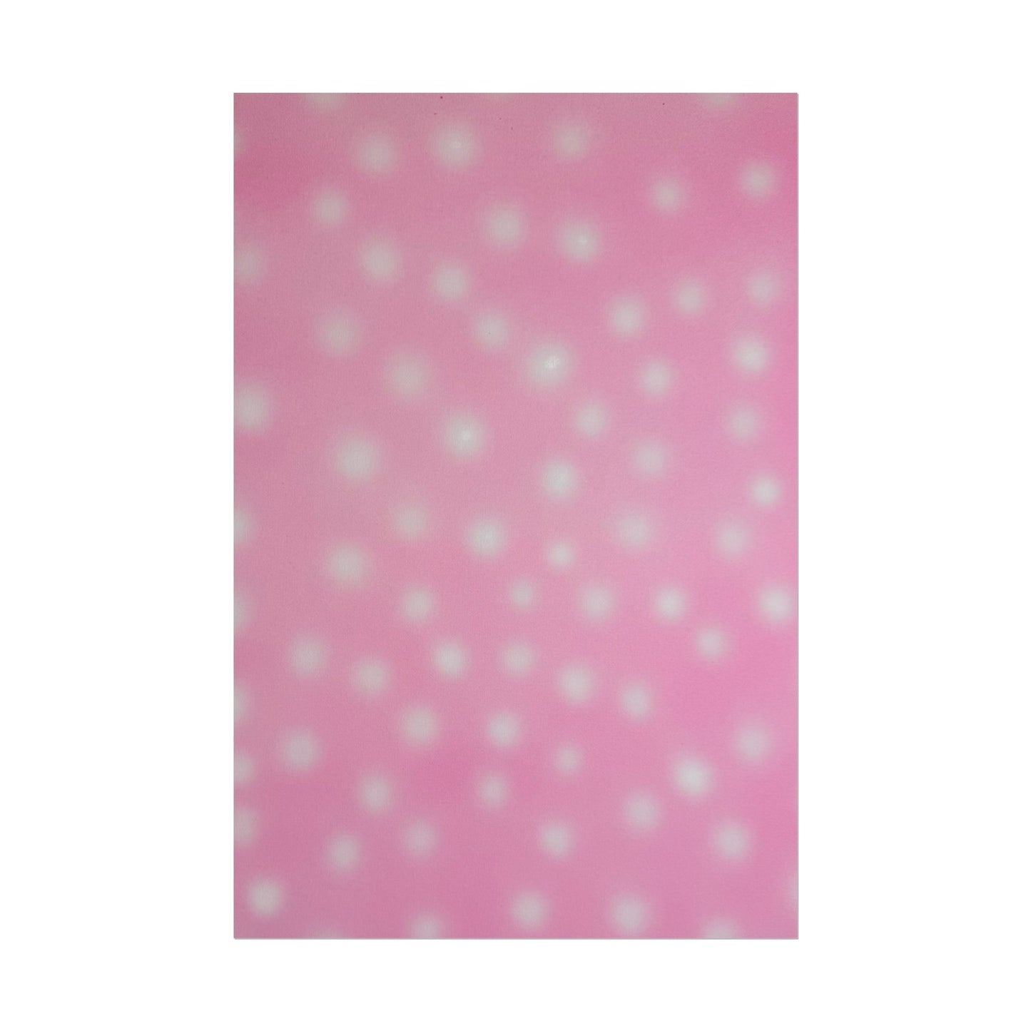 "strawberry swirl polka dot" airbrush rolled print