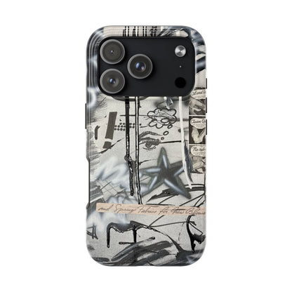 "monochrome mood" airbrush iPhone case