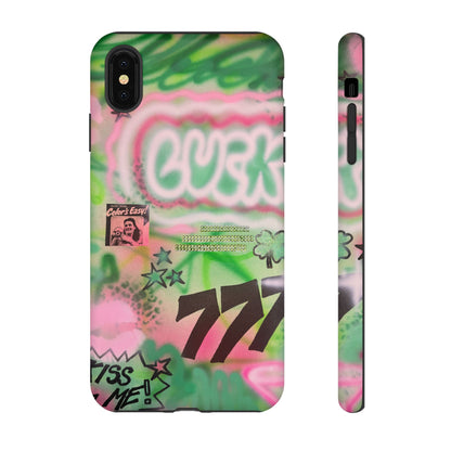 "so lucky" airbrush iPhone case