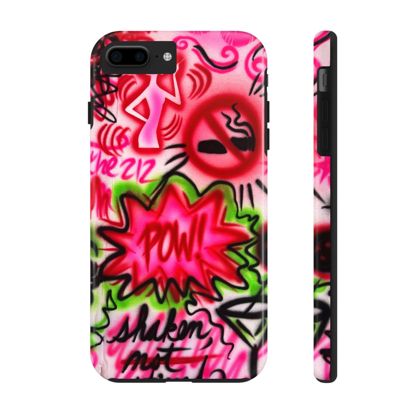 "in the 212" airbrush iPhone case