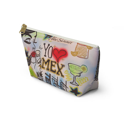 "salted lime" airbrush makeup pouch