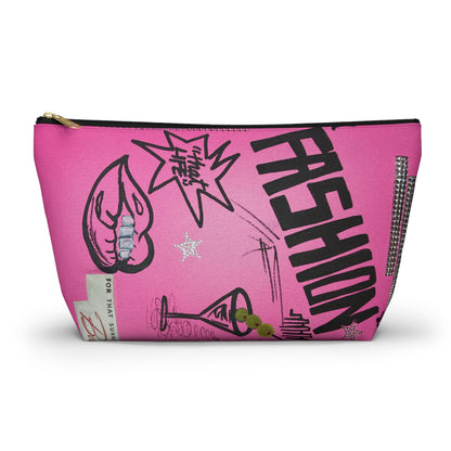 "high fashion" airbrush makeup pouch