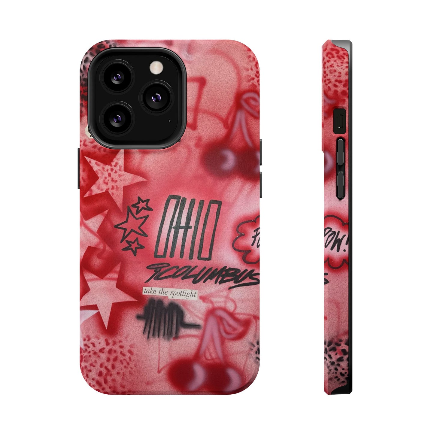MagSafe "columbus, ohio" airbrush iPhone case