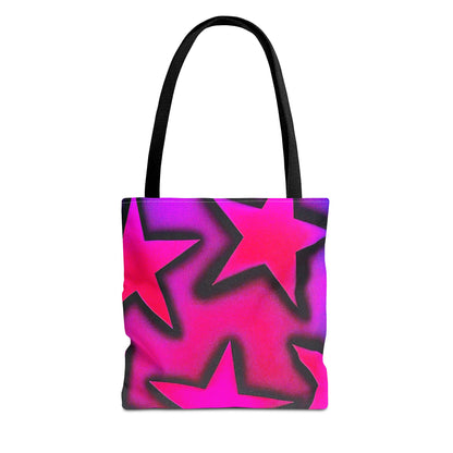 "ur a star pt. 2" airbrush tote bag