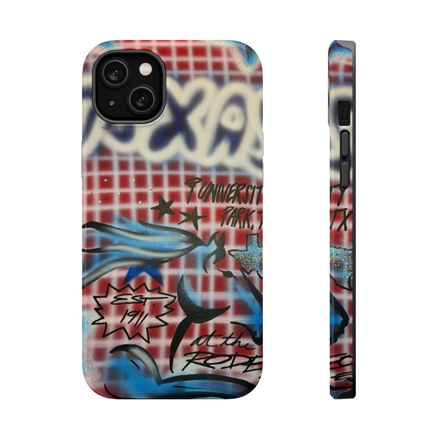 MagSafe "texas" airbrush iPhone case