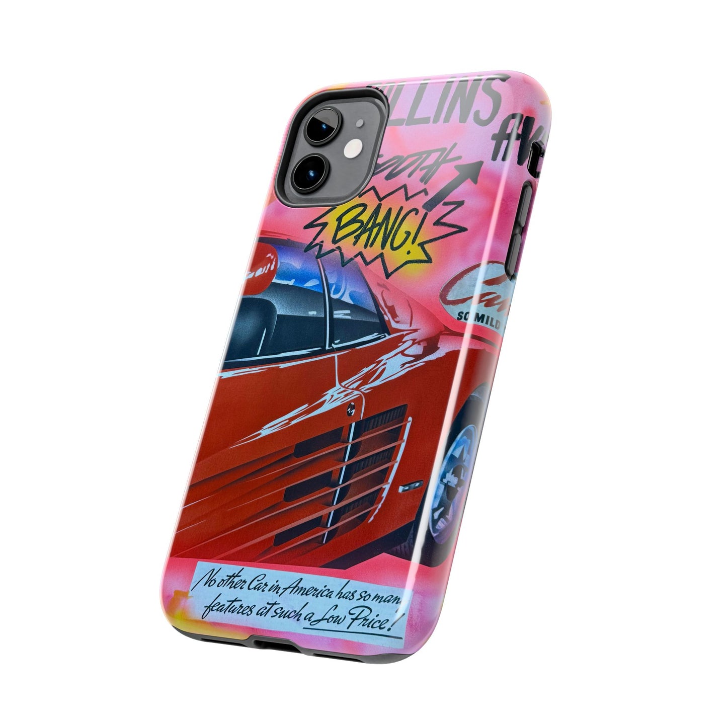 "miami momentos" airbrush iPhone case