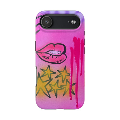 "star drip" airbrush iPhone case
