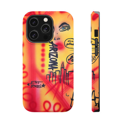 MagSafe "tempe, az" airbrush iPhone case