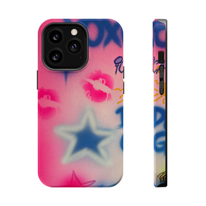MagSafe "star symbol" airbrush iPhone case