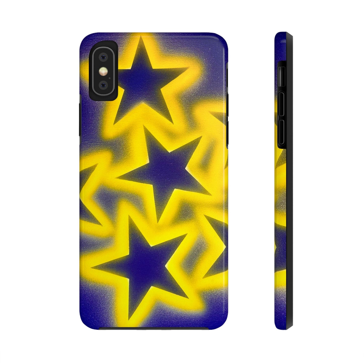 "cosmic crush" airbrush iPhone case