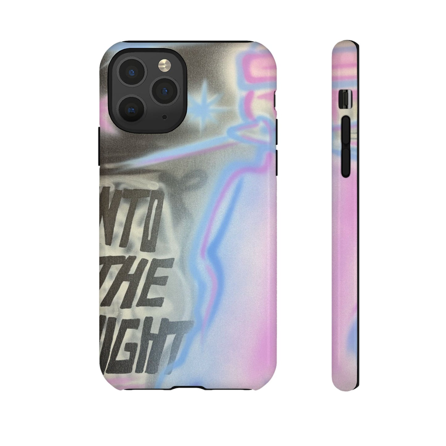"into the night pt. 2" airbrush iPhone case