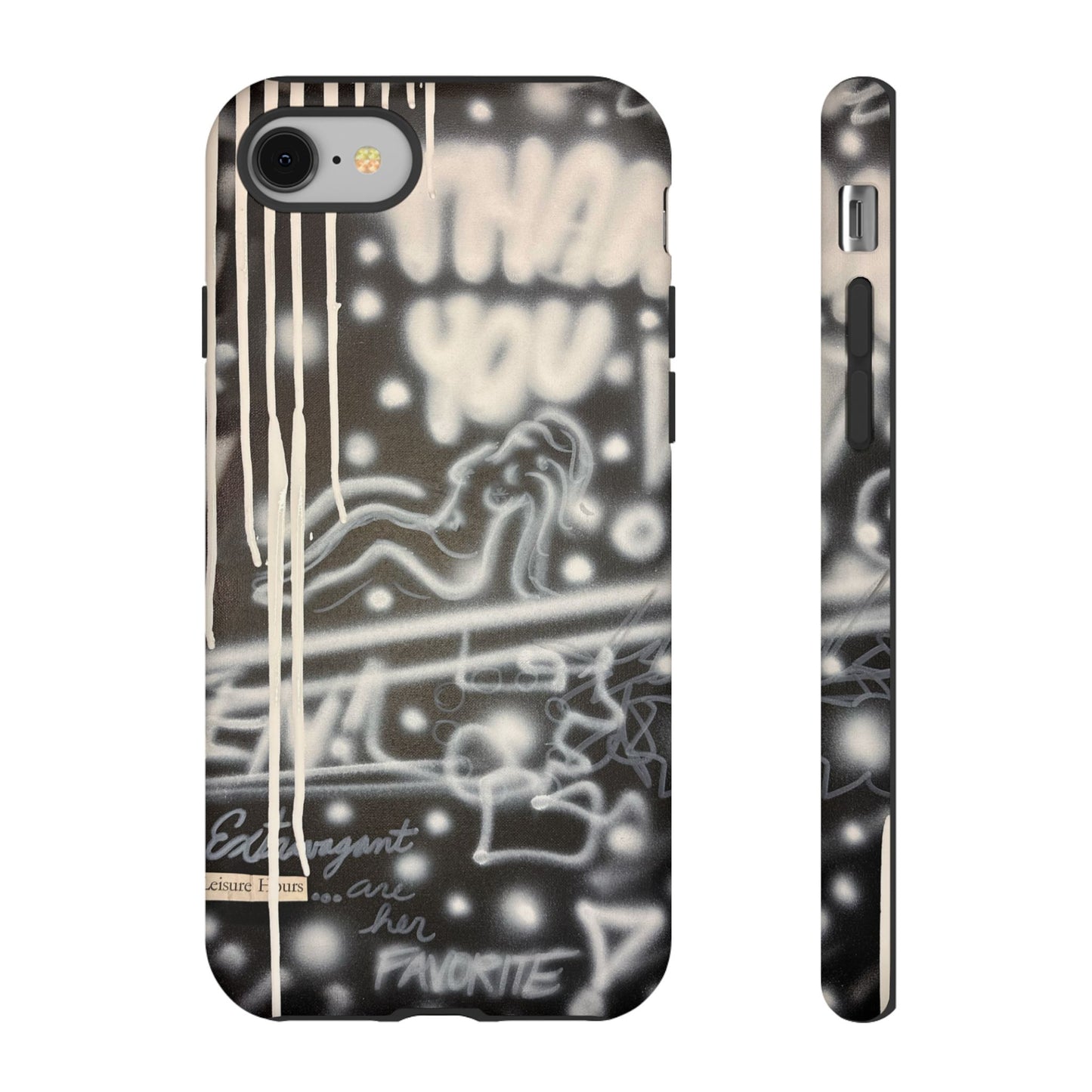 "extravagant leisure" airbrush iPhone case