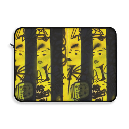"polo girl" airbrush laptop sleeve