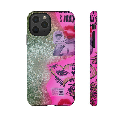 "glitter gloss" airbrush iPhone case