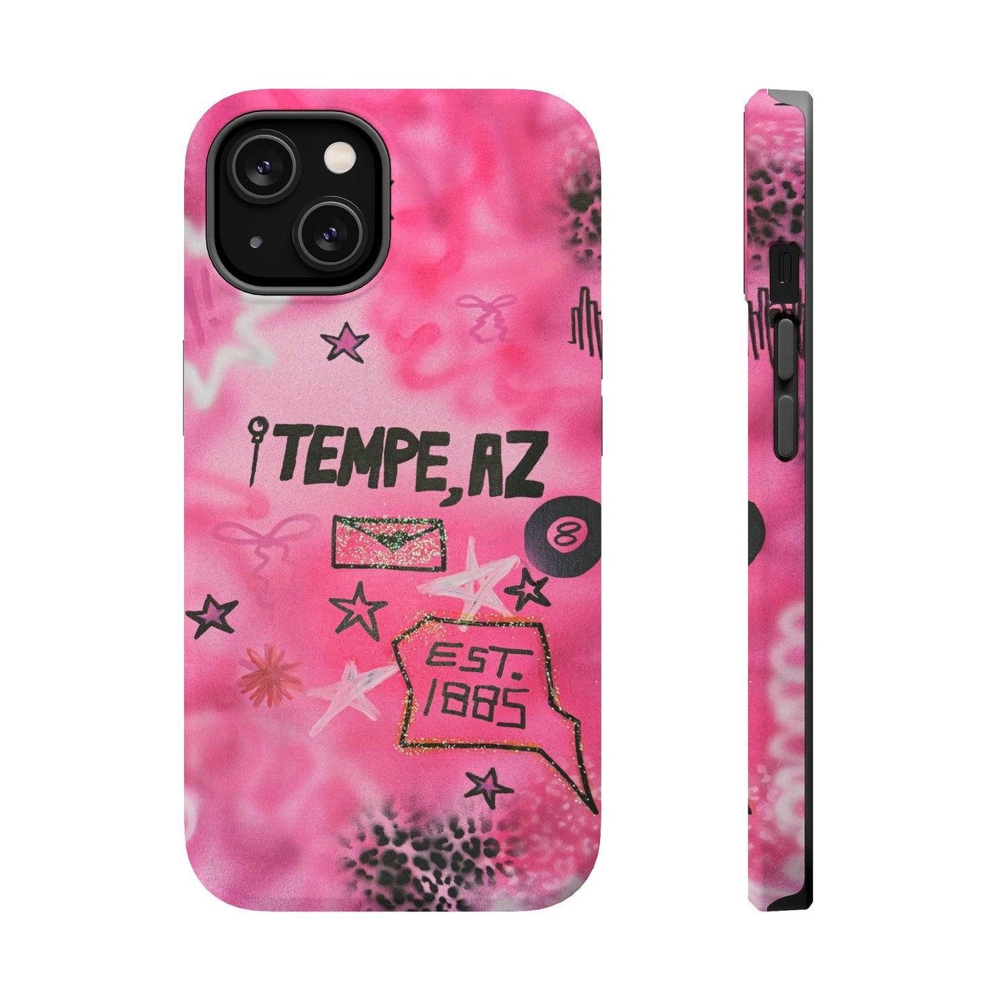 MagSafe "arizona state university pt. 2" airbrush iPhone case