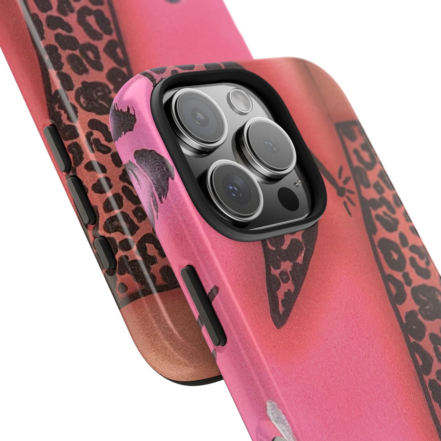 "cheetah boots" airbrush iPhone case