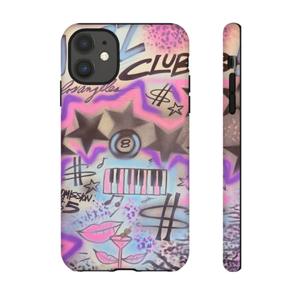"jazz club" airbrush iPhone case